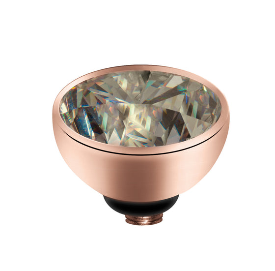 MelanO salmon/rg interchangeable 6mm gem - Ellimonelli