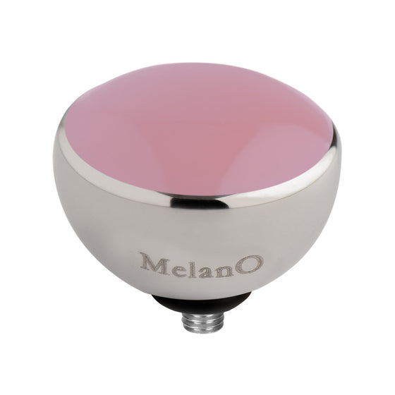 MelanO light pink/ss interchangeable 8mm gem - Ellimonelli