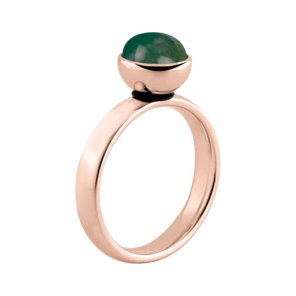MelanO Plain Bevelled Ring – RG Ellimonelli